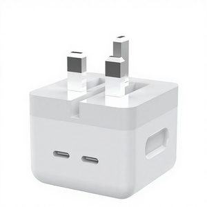 อะแดปเตอร์ชาร์จไฟ USB แบบติดผนัง ช่องเสียบคู่ Type-C ชาร์จเร็ว QC3.0/PD3.0 35W ป้องกันไฟเกิน/โอเวอร์เทอร์มอไลซ์ ปลั๊กแบบพับได้สำหรับโทรศัพท์มือถือ สำหรับ iPhone - Product Image 5