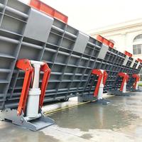 Palancole hydraulique résistant à la corrosion en acier au carbone et acier inoxydable 304 pour la lutte contre les inondations et la régulation fluviale