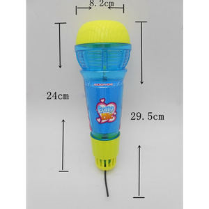 Eco-friendly <span class=keywords><strong>giocattolo</strong></span> di plastica Led <span class=keywords><strong>microfono</strong></span> con echo e campana - Product Image 2