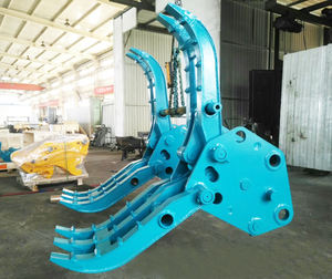 Mini Digger Bagger Fixed Grapple <span class=keywords><strong>Crane</strong></span> Grapple - Product Image 4