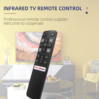 Adecuado para control remoto de TV TCL Control remoto de TV de voz universal