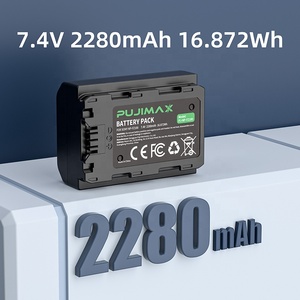Batterie de remplacement rechargeable PUJIMAX haute capacité 2280mAh NP-FZ100 pour appareil photo Sony Alpha <span class=keywords><strong>A1</strong></span> A9 A7R III A7 III A6600 ZV-E1 - Product Image 3