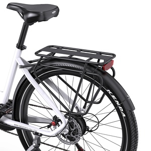 Bicicleta Eléctrica Urbana de Alto Rendimiento con Cuadro de Aluminio, Motor sin Escobillas de 250W Integrado, Largo Alcance y Alta Velocidad (27)-OT05 Rea - Product Image 1