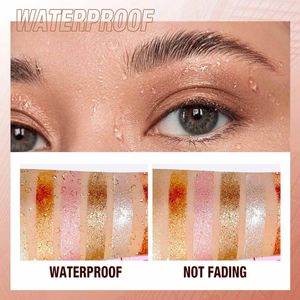 อายแชโดว์สีประกายแวววาวแบบน้ำสีเดียวสีวีแกนอายแชโดว์เนื้อเมทัลลิกประกายแวววาวสำหรับผิวสีเข้มอายแชโดว์เม็ดสีสูง - Product Image 4