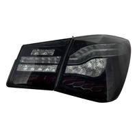 Pour Chevrolet Cruze 09-14 : Ensemble de feux arrière à LED style écailles de dragon, feux de circulation/feux de freinage 12V 1000LM OLIVER Car