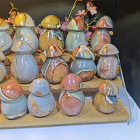 Kindfull Gros Naturel Polychrome Jaspe Champignon Pierres De Guérison Cristal Craving Pour Cadeau