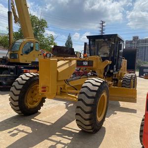 Niveleuse Caterpillar 140K d'occasion 100% originale, en bon état, machine de construction routière, moteur, boîte de vitesses, pompe testées et certifiées - Product Image 4