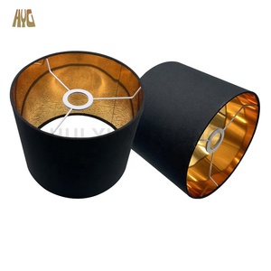 <span class=keywords><strong>Paralume</strong></span> Vintage Nero Fatto a Mano Design Moderno Copertura in Vinile per Lampada da Soffitto - Product Image 3