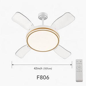 LED <b>Ceiling</b> <b>Fan</b> Light Factory Price Indoor Decorative Living Room Bedroom 42inch 6 Speed 3CCT <b>Remote</b> <b>Control</b> Retractable - Product Image 4