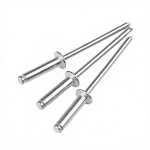 Remaches de Acero Inoxidable de Alta Calidad, Remaches Ciegos de Tipo Abierto, 2.4mm-7.8mm, 6mm-80mm, Pulidos, para Uso Industrial - Product Image 1