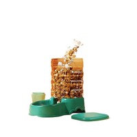 Fontaine à eau automatique sans fil de haute qualité pour chats et chiens avec eau courante en matériau PP – Fournitures pour animaux de compagnie