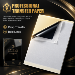 100 pièces <span class=keywords><strong>papier</strong></span> de transfert de <span class=keywords><strong>tatouage</strong></span> artiste à main levée copieur thermique pochoir papiers <span class=keywords><strong>pour</strong></span> fournitures de Machine de transfert de <span class=keywords><strong>tatouage</strong></span> - Product Image 2