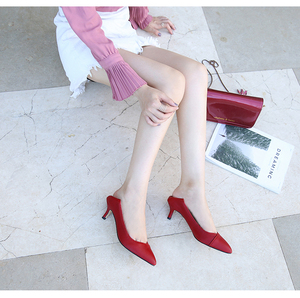 New Style Ladies Shoes Fashion New Point Toe Designer Shoes Sexy Women Pumps Big <strong>Size</strong> Stiletto <strong>3</strong> cm <strong>Heel</strong> Woman's Shoes - Product Image 1