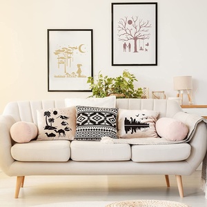 9 pièces Forêt <span class=keywords><strong>Paysage</strong></span> Pochoir Réutilisable DIY Animal <span class=keywords><strong>Dessin</strong></span> Modèle pour Peinture sur Bois Mur Décor - Product Image 6