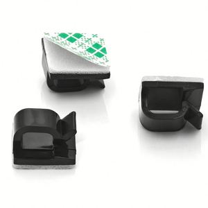 X418 Clips de gestion de câbles autocollants robustes, supports de câbles, clips de fixation pour fils sur mur - Product Image 3