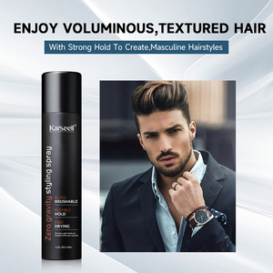 Factory Direct 400ml Hair Spray Own Label Design <strong>Hairspray</strong> for Dry Hair Stiff Hold Hair Style Without Damage - Product Image 3