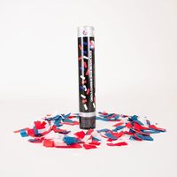 Canon à Confettis Coloré Sûr pour Intérieur et Extérieur, Lanceur Jetable de Serpentins en Papier, Canon à Confettis d'Anniversaire en Gros OEM