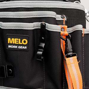 Portaherramientas de hombro con bolsa de herramientas profesional con múltiples bolsillos, organizador de herramientas para técnico/mantenimiento y El - Product Image 4