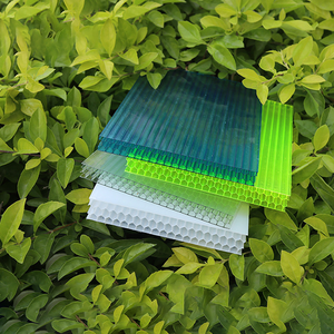 100% revêtement Anti-uv Laminas Policarbonato panneau 10mm 12mm Twinwall <span class=keywords><strong>alvéolaire</strong></span> <span class=keywords><strong>Polycarbonate</strong></span> feuille creuse - Product Image 3