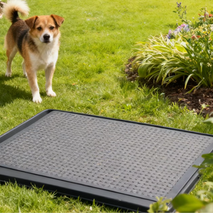 Chine Usine Portable Écologique En Plastique Merde Tapis Artificiel Chien Herbe Tapis Pet Pot Chien Pot Herbe avec Plateau pour Chiens - Product Image 1