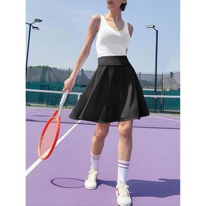 FOXA Knee Length Skorts For Women High Waisted Golf Tennis <b>Skirt</b> With Built In Shorts Breathable Casual Wear - Product Image 6