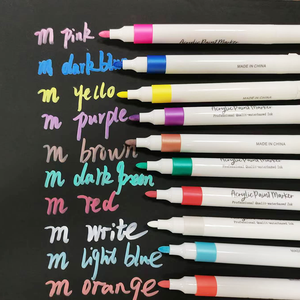 Marcadores Acrílicos <span class=keywords><strong>de</strong></span> 12/24/36/48/60/120 Colores <span class=keywords><strong>para</strong></span> Niños, Pintura a Base <span class=keywords><strong>de</strong></span> <span class=keywords><strong>Agua</strong></span> <span class=keywords><strong>para</strong></span> Estudiantes con Tinta Permanente, Colores Opacos Apilables - Product Image 6