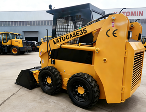 БЕСПЛАТНАЯ ДОСТАВКА KATOCASE Мини-погрузчик 2.6 тонны с двигателем EPA 36700 Вт, ковш 0.3 м, короткий радиус поворота, колесный погрузчик, двигатель и насос - Product Image 6