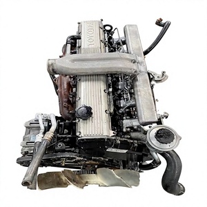 Moteur diesel 6 cylindres en ligne 1HZ d'origine japonaise d'occasion en bon état pour Toyota Land Cruiser HZJ75 - Product Image 1