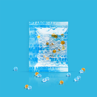 Déshydratant pour appareil auditif, gel de silice déshydratant avec indicateur, changement de couleur orange/bleu, gel de silice pur 2g