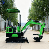 Harga Excavator Mini Hidrolik Murah Baru, Mini Digger, Excavator Mikro Crawler Diesel dengan Sertifikasi CE EPA