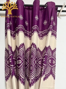 Cortinas Modernas con Estampado Geométrico de Poliéster, Listas para Colgar con Ojales, de Alta Opacidad, Venta al por Mayor - Product Image 4