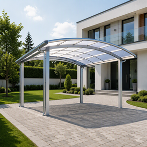 Abri de voiture extérieur moderne de luxe en <span class=keywords><strong>aluminium</strong></span> traité thermiquement - Product Image 2