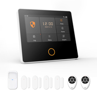 Kit de système d'alarme WiFi 4G Staniot RF433, système d'alarme antivol Tuya pour la sécurité domestique avec capteurs, mise à jour OTA, écran tactile de 4,3 pouces