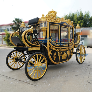 รถม้าหรูหราแบบราชวงศ์ ปี 2026 รถม้าไฟฟ้าแบบราชวงศ์ รถม้าชมวิวแบบราชวงศ์ รถม้าลากคุณภาพสูง ดีไซน์หรูหรา - Product Image 5