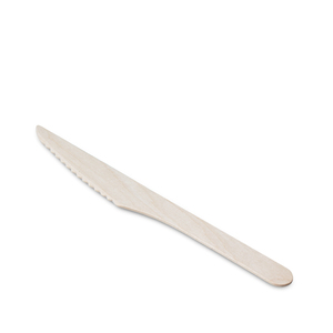 Coltelli monouso 1000 biodegradabili ecologici 16 cm legno di betulla posate per eventi feste e Catering - Product Image 1