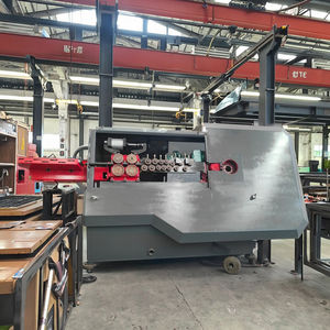 Máquina Automática Personalizada <span class=keywords><strong>de</strong></span> Soldadura y Doblado <span class=keywords><strong>de</strong></span> <span class=keywords><strong>Estribos</strong></span> <span class=keywords><strong>de</strong></span> Acero Inoxidable CNC <span class=keywords><strong>de</strong></span> Shandong Synstar con PLC y Engranaje - Product Image 1