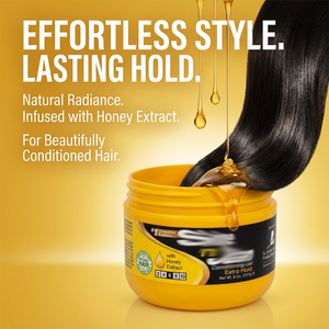 Cire coiffante personnalisée en gros sous marque privée pour tresses, brillance et tenue forte, hypoallergénique, anti-frisottis - Product Image 3
