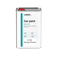 Peinture automobile LUMORA professionnelle, diluant puissant 1L, réparation acrylique, application facile en spray, finition mate transparente, haute performance, vente en gros