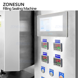 ZONESUN ZS-LX120 Máquina de Llenado y Sellado de Sobres Automática de Alta Velocidad VFFS con Servomotor para Aderezos, Salsas Picantes, Pastas y Líquidos - Product Image 2