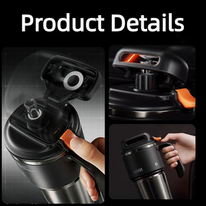Vaso Térmico <span class=keywords><strong>Cyber</strong></span> Mecha de 1000 ml, de Acero Inoxidable, Doble Pared, Aislado al Vacío, para Viaje - Product Image 3