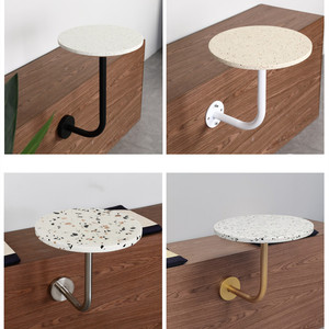 <span class=keywords><strong>Tavolino</strong></span> <span class=keywords><strong>da</strong></span> Caffè Multicolore <span class=keywords><strong>da</strong></span> <span class=keywords><strong>Parete</strong></span>, <span class=keywords><strong>Tavolino</strong></span> Rotondo Piccolo, <span class=keywords><strong>Tavolino</strong></span> d'Angolo per Casa - Product Image 6