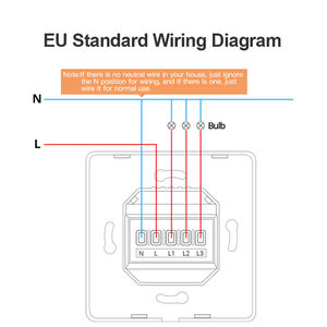 Apple HomeKit-Botón de interruptor táctil para hogar inteligente, funciona con <span class=keywords><strong>Alexa</strong></span>, <span class=keywords><strong>Google</strong></span> <span class=keywords><strong>Home</strong></span>, <span class=keywords><strong>Siri</strong></span>, con o sin cable neutro, producto en oferta - Product Image 5