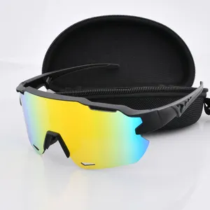 Top Sale Half Rim Patentiertes privates Modell Custom Branded Racing Cycle Sport Sonnenbrille von Guangzhou Factory