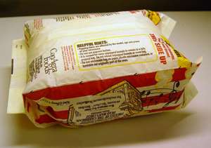 SenAng07 the New Listing Food Grade Flat Kraft Cookie White Handle Gift <b>Wedding</b> Paper <b>Cake</b> <b>Box</b> Bag for Homemade Bread - Product Image 5