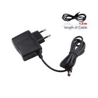 Transformateur de puissance 6W en gros d'usine, adaptateur de commutation AC/DC 12V 500mA en matériau PC, connexion enfichable