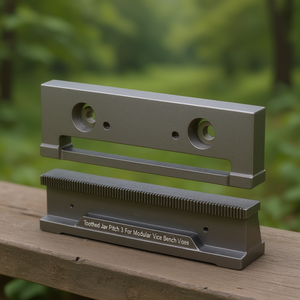 Toothed Jaw Pitch 3 For Modular <b>Vice</b> Bench Vises - Product Image 3