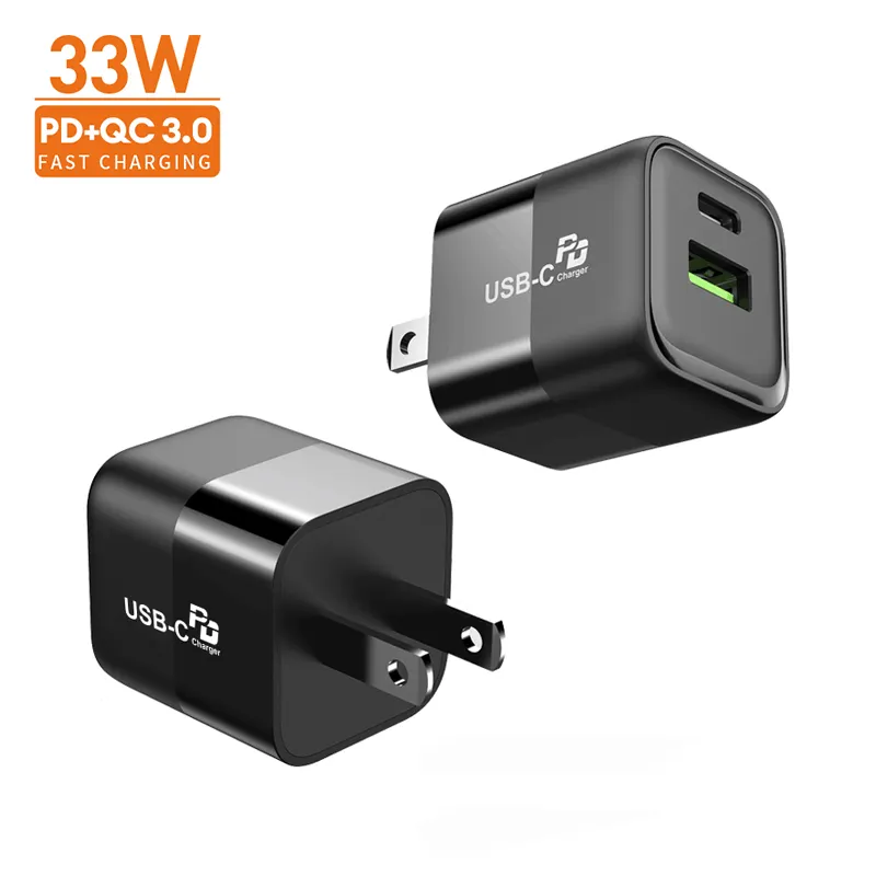 GaN Tech 33W GaN USB C Ladegerät für iPhone 12 13 Pro Max PPS USB-C Schnell ladegerät Block für iPad Pro Galaxy S21/S20/S10, Anmerkung 20