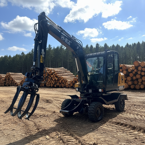 <span class=keywords><strong>Mini</strong></span> <span class=keywords><strong>Excavadora</strong></span> Inteligente Híbrida JG50S de Doble Aplicación para Procesamiento de Madera y Demolición Forestal - Product Image 2