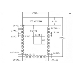 Draadloze & RF-modules WK515 <span class=keywords><strong>WiFi</strong></span> 4 2.4G afstandsbediening zendermodule - Product Image 5