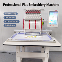Machine à broder les casquettes haute performance à une tête pour usage en usine